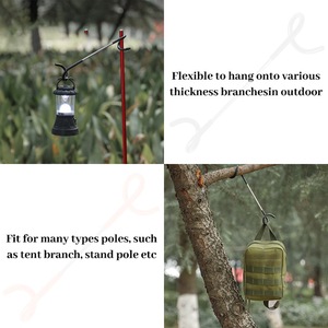 <span class=keywords><strong>2025</strong></span> ý tưởng sản phẩm mới đa chức năng kim loại cắm trại treo S móc OEM trại Lều ánh sáng đèn khí xoắn ốc móc cho công cụ làm vườn - Product Image 5