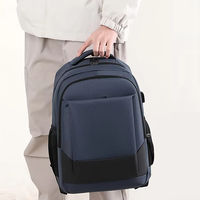 Sac à dos en nylon léger haute densité personnalisé, directement de l'usine, avec port USB, grande capacité, pour ordinateur portable professionnel