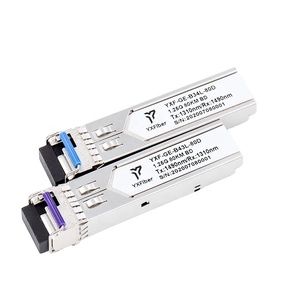 Module SFP 1.25G BIDI 80km 1490nm/1550nm Simplex LC/<span class=keywords><strong>SC</strong></span> DDM SMF Transceiver Optique Fibre pour Réseaux Ethernet - Product Image 4