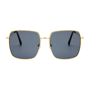 <span class=keywords><strong>Lunettes</strong></span> de soleil carrées en métal pour célébrités d'<span class=keywords><strong>Internet</strong></span>, style coréen, rétro, tendance, grande monture, protection UV400, <span class=keywords><strong>lunettes</strong></span> de soleil pour femmes - Product Image 5