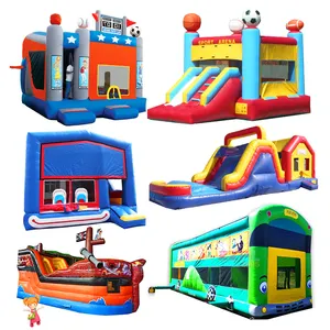 सस्ते मुलायम खेलने बड़ी inflatable दौर वाणिज्यिक कॉम्बो पूल सामग्री बच्चे उछाल घर स्लाइड बिक्री के लिए 15x15