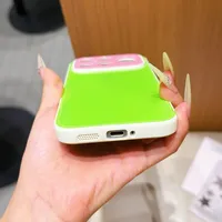 Coque de téléphone brillante à blocs de couleur tendance avec support magnétique rotatif pour Samsung Galaxy S26 Ultra S25 Plus S24