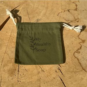 Hot Sale Custom Logo Printed <b>Drawstring</b> Canvas Bag Gift Jewelry Packaging Organic Cotton Canvas <b>Pouch</b> - Product Image 5