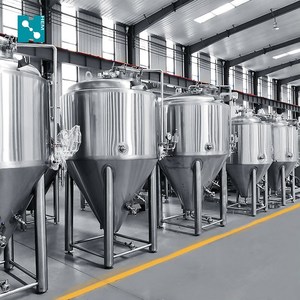 Serbatoio di Fermentazione in Acciaio Inox da 1000L 2000L per Vino Rosso e Birra, Macchina per la Produzione di Vino, Fermentatore Marca Hermann - Product Image 5