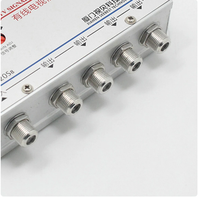 AC 220V 6 voies TV répartiteur amplificateur 20dB antenne TV numérique amplificateur de Signal équipements de télévision à domicile 45Mhz à 860MHz prise américaine