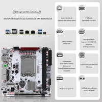 Carte mère NAS CWWK Q670 8 baies LGA 1700 8x SATA3.0, 3x M.2 NVMe DIY, double DDR5, slot PCIe5.0 x16, Mini ITX