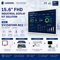 Solusi Layar Industri BOE 15.6 Inci FHD 1920x1080 LVDS-40pin EV156FHM-N11 Modul LCD dengan Papan Driver HD MI