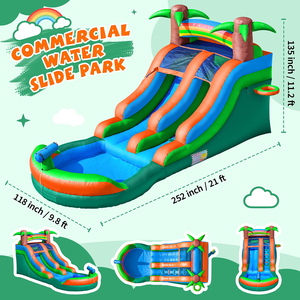 <span class=keywords><strong>Toboggan</strong></span> aquatique <span class=keywords><strong>gonflable</strong></span>, équipement de parc aquatique, bateau à réaction rapide, <span class=keywords><strong>toboggan</strong></span> aquatique double <span class=keywords><strong>gonflable</strong></span> commercial <span class=keywords><strong>avec</strong></span> <span class=keywords><strong>piscine</strong></span> pour adultes - Product Image 2