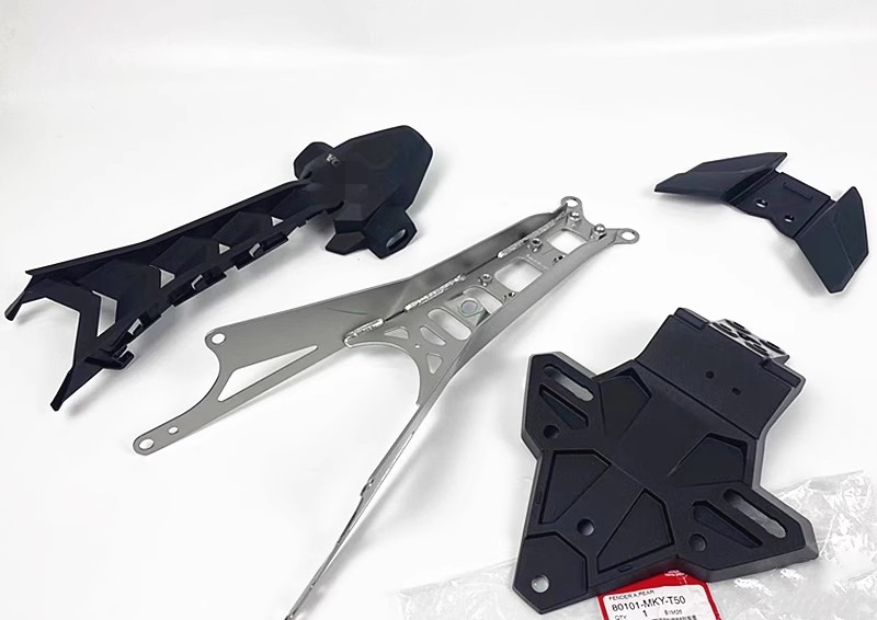 Guardabarros trasero 4-piece Set