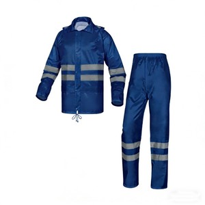 Combinaison de <span class=keywords><strong>pluie</strong></span> réfléchissante de sécurité pour <span class=keywords><strong>moto</strong></span>, de haute qualité, pour <span class=keywords><strong>homme</strong></span>, veste et <span class=keywords><strong>pantalon</strong></span>, imperméable, résistante aux déchirures, durable - Product Image 1