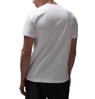 T-shirts Hip Hop 100% coton pour hommes col rond coupe ajustée séchage rapide impression numérique 3D tissu Jersey conception vierge t-shirt