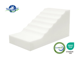 Großhandel Maßgefertigte Quadratische Memory-Schaum Orthopädische Hundetreppe Mehrere Höhen Komfortabel Langlebig Stabil Rutschfest Abnehmbarer Bezug - Product Image 4