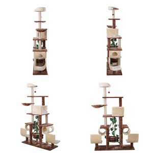 Muebles de gato grande árbol con hamaca con rascador de Sisal Post y gato de la <span class=keywords><strong>casa</strong></span> del árbol - Product Image 6