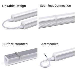 ロンユン <span class=keywords><strong>T8</strong></span> <span class=keywords><strong>LED</strong></span>チューブ 1200mm <span class=keywords><strong>18W</strong></span> アルミ製 高ルーメン 室内一体型チューブ照明 商業店舗 倉庫 スーパーマーケット向け - Product Image 3