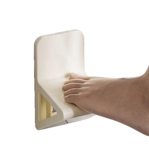 Wall Mounted Foot Pedal <b>Shower</b> <b>Control</b> Milky White 100kg Load Capacity Bathroom Safety Equipment - Product Image 5