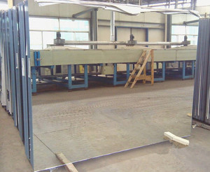 Giá rẻ 3mm 4mm 5mm 6mm lớp phủ bạc vuông Float gương tấm kính sang trọng hiện đại tường giọng trang trí bạc đầy đủ gương - Product Image 1