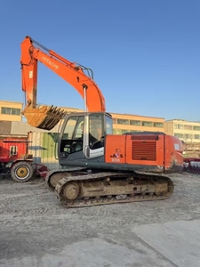 Excavatrice sur chenilles multifonctionnelle d'occasion d'origine japonaise Hitachi ZX200 Haute efficacité Komatsu CAT Hyundai en bon état à vendre - Product Image 4