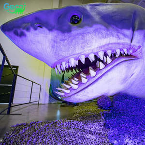 Modèle de grande roue de requin animatronique réaliste Gecai en résine, taille réelle pour extérieur - Product Image 2