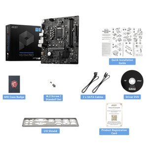 Placa mãe msi h510m pro, placa mãe suporta 10 ° e 11 ° gen intel core/pentium <span class=keywords><strong>gold</strong></span>/celeron processadores/cpu para soquete lga 1200 - Product Image 6