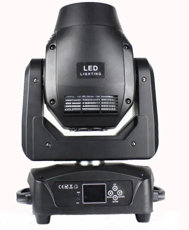 Мини-светодиодная лампа RGBW, 150 Вт, сценическая лампа с встряхиванием головы, DMX512, автоматическое управление звуком, сценический луч, лампа с движущимся головным светом