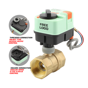 Acqua <span class=keywords><strong>3</strong></span> vie valvola a sfera elettrica 24v attuatore temperatura normale casa cucina sincrona tubo filo G 1 anni OEM,ODM - Product Image 6