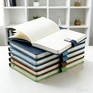 Agendas de Tapa Dura de Venta Directa de Fábrica Personalizadas, Cuaderno con Encuadernación de Cuero PU Exquisito - Product Image 2