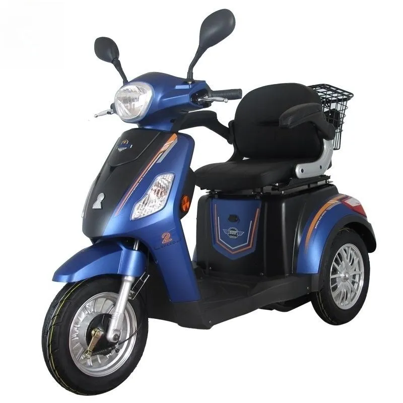 500W three-wheel handicap scooter electrique mobility scooter electric adult
