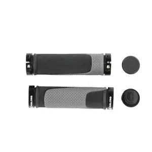 R2 HUALONG Phụ Tùng Xe Đạp Cao Su Mềm Cảm Thấy Dọc Xe Đạp Grips Chống Trượt Chất Lượng Cao Road Bike MTB Grips