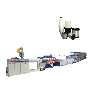 Grass binding use PP Polypropylene Fibrillated Yarn baler twine rope making machine plastic twine production machine