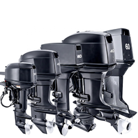 Moteur hors-bord à essence 2 cylindres 40 CV pour bateau de pêche