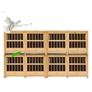 Gabbia di allevamento del chirurgo doppio allevatore gabbia per uccelli plastica Birdcage allevamento - Product Image 1
