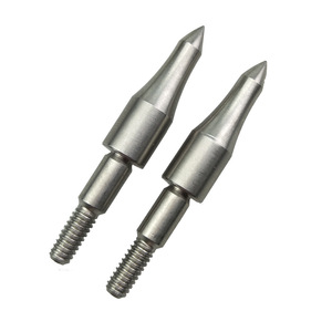 Stainless Steel Arrowheads 6.2mm Universal Threaded Target Heads For Shooting Accessories - Product Image 1