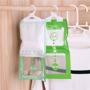Absorb King Sac <span class=keywords><strong>d</strong></span>éshumidificateur suspendu pour placard à haute efficacité CaCl2 <span class=keywords><strong>1kg</strong></span> pour le contrôle de l'<span class=keywords><strong>humidité</strong></span> - Product Image 2