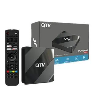 2023 Iptv kutusu QTV Allwinner H616 Android 10 XTV hava XTV DUO 2GB 8GB çift WiFi 4K akıllı TV kutusu Set tv gelecek tv online kutu