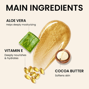 <span class=keywords><strong>Huile</strong></span> scintillante pour le corps GMPC HALAL Vegan OEM Private Label Gold Bronze Fine Mica Glitter Shimmer SPF Tanning - Product Image 2