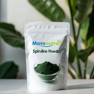 Bubuk Spirulina Organik Alami Murni Bubuk Spirulina Hijau Tablet Ekstrak Tumbuhan Suplemen Pasokan Pabrik Harga Grosir Massal - Product Image 1