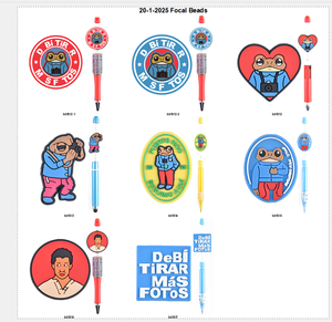 2026 Nuevo Álbum <span class=keywords><strong>de</strong></span> <span class=keywords><strong>Bad</strong></span> <span class=keywords><strong>Bunny</strong></span> Puerto Rico Cuentas Focales <span class=keywords><strong>de</strong></span> PVC y Silicona - Product Image 1