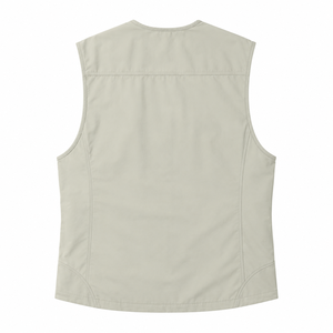 Outdoor Sports Jacket Beige Outdoor Work Jacket Premium Outdoor Jacket Utility Vest Full Zipper Polyamide Travel <strong>Gilet</strong> - Product Image 3