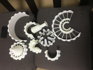 Service d'impression et de peinture 3D personnalisé Prototype d'impression 3D en résine colorée personnalisée par galvanoplastie et d'impression 3D couleur Pantone - Product Image 5