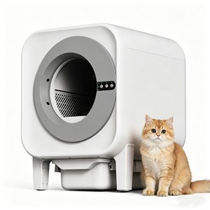 OEM Wholesale Smart Pet Products Gato Electronic <b>Cat</b> Litter <b>Box</b> WiFi Connection Deodorizing Large Capacity For Home Use - Product Image 1