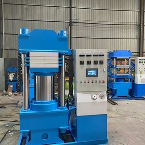 เครื่องหลอมยางแผ่นแบบกำหนดเอง เครื่องอัดไฮดรอลิก 100 ตัน ควบคุมด้วย PLC สำหรับใช้ในห้องปฏิบัติการ - Product Image 2