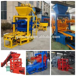 Hongfa HFB532M Brick Block Making Machine Small Semi Auto Brick Machine Price Interlocking Brick Machine