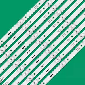 Bande LED de rétroéclairage TV HX-NO.1083 pour téléviseurs 55 pouces JS-D-JP55EU-051EC JS-D-JP55EU-01EC 55QHQJP, barre LED TV 490 mm - Product Image 3