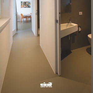 Revêtement décoratif de sol sans joint, époxy satiné fin, rénovation soyeuse pour les sols en carrelage vieillissants - Product Image 1