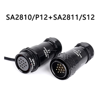 Accessoire de prise d'aviation étanche WEIPU IP67 SA2810/P SA2811/S 2 3 4 7 8 8B 9 10 10B 12 16 17 20 24 26 35 connecteur d'aviation