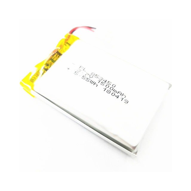 High Quality and Durable Customized 3.7V 853450 Lithium Polymer Battery 1500mAh Battery for Led Sensor Light