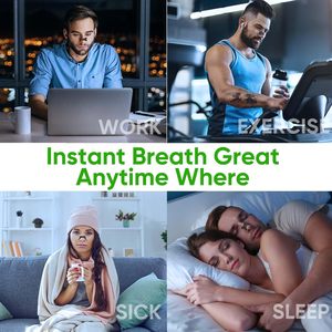 Tiras Nasales Sin Látex, Hipoalergénicas y Transpirables, Parche Nasal para Dejar de Roncar, Mejora la Respiración - Product Image 5