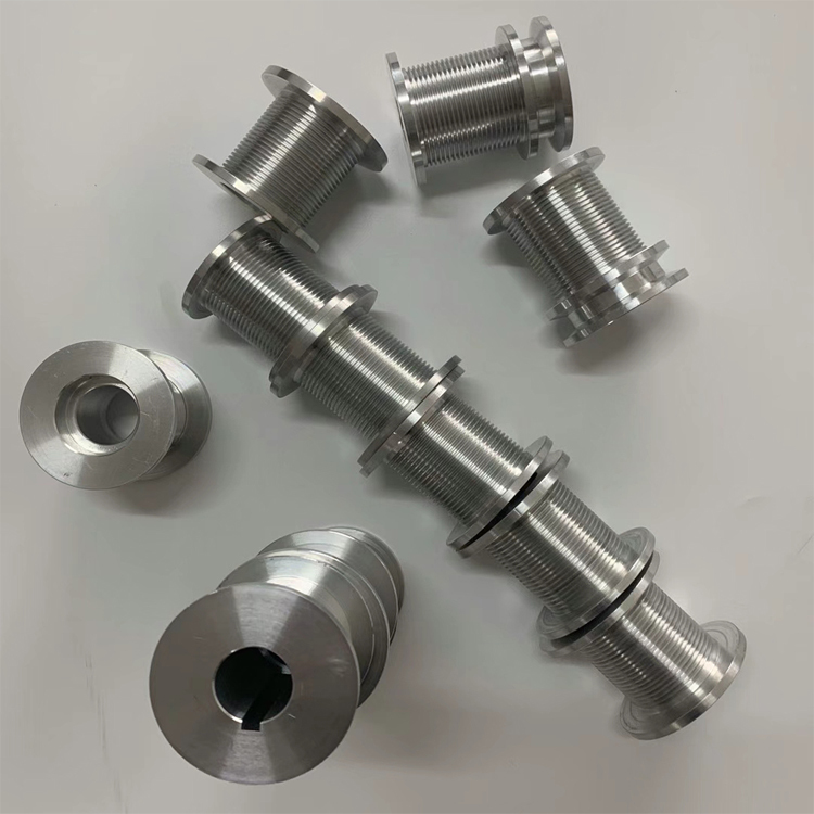 En Laiton CNC Pièces Usinées En Aluminium