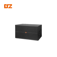Haut-parleur professionnel audio double 18 pouces 2 voies pleine gamme pour scène / haut-parleur polyvalent