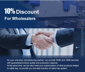 Bandeja de gestión de cables industrial de color personalizado Bandeja de gestión de cables resistente a la corrosión - Product Image 6